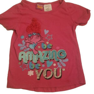 Girls Trolls T-Shirt Size 5